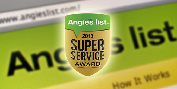 2013 Angie's LIST AWARD!
