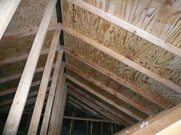 Attic - after treatment