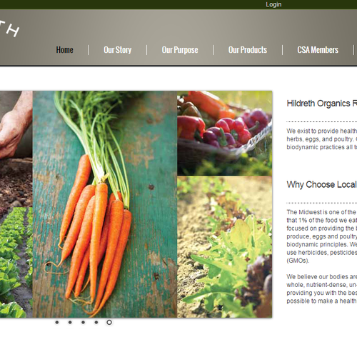 Hildreth Farms Website