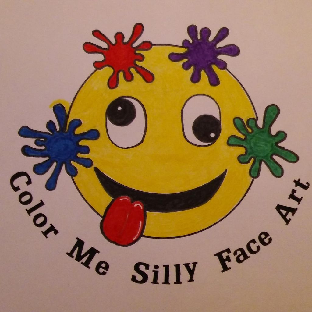 Color Me Silly Face Art