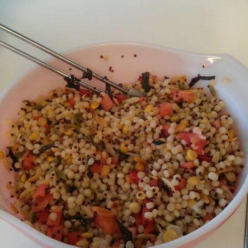 Oh so healthy AND delicious Couscous Salad!