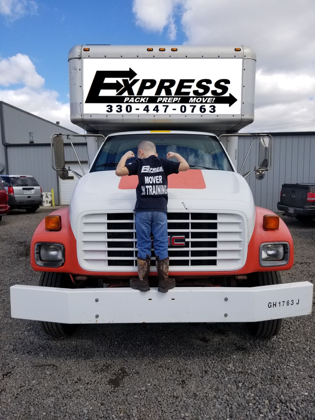 Our Mover in Training!