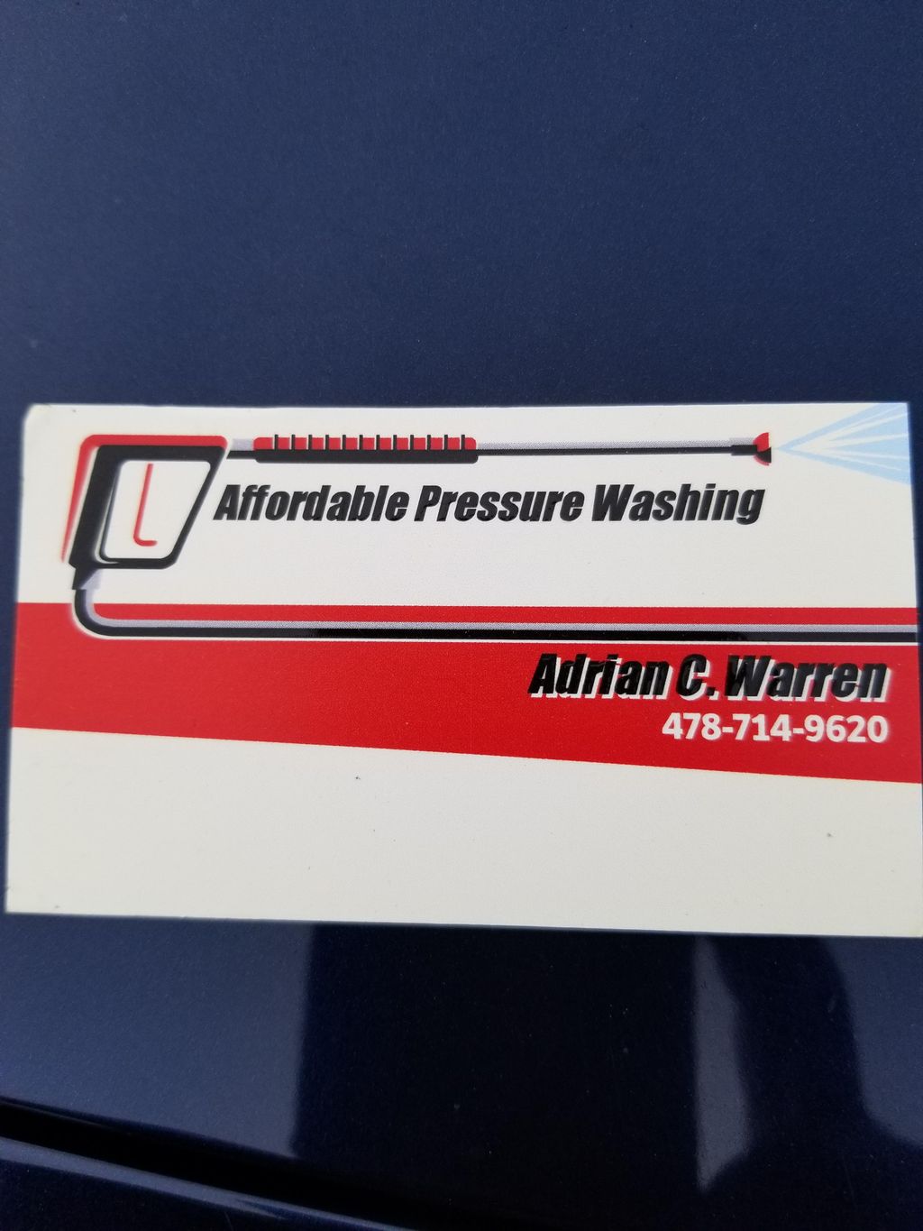 Affordable pressure washing