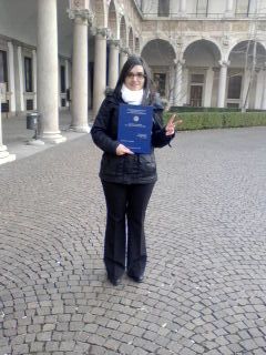 Graduation! University of Milan, December 10, 2012