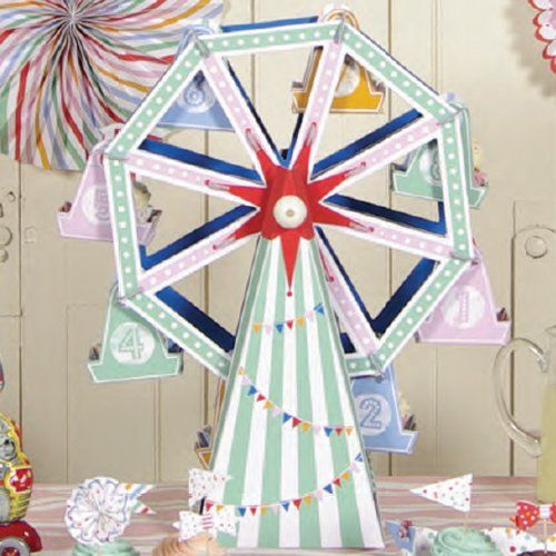 Ferris Wheel cupcake centerpiece available at our 