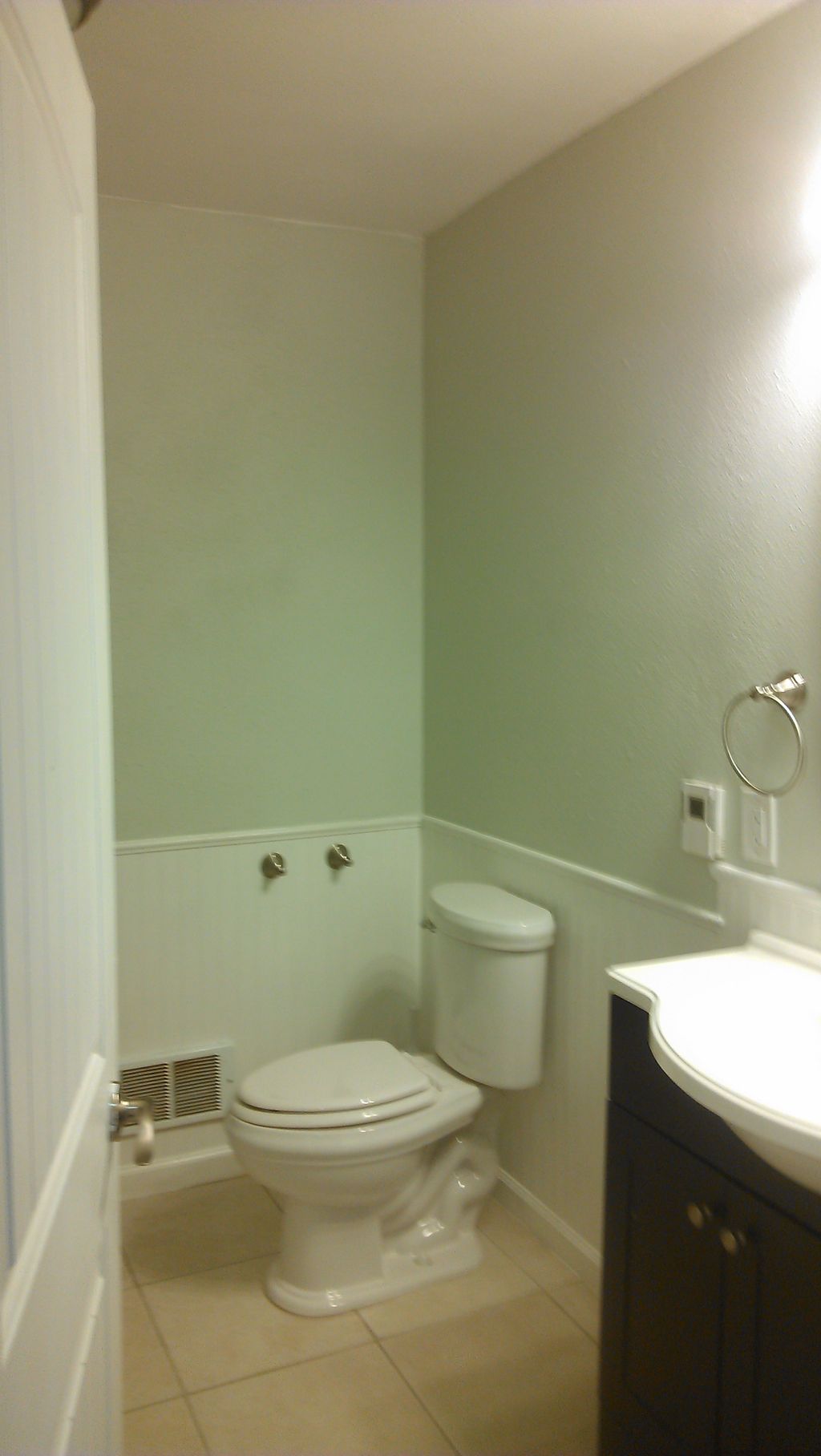 Complete bathroom remodel. New plumbing, deep tub,