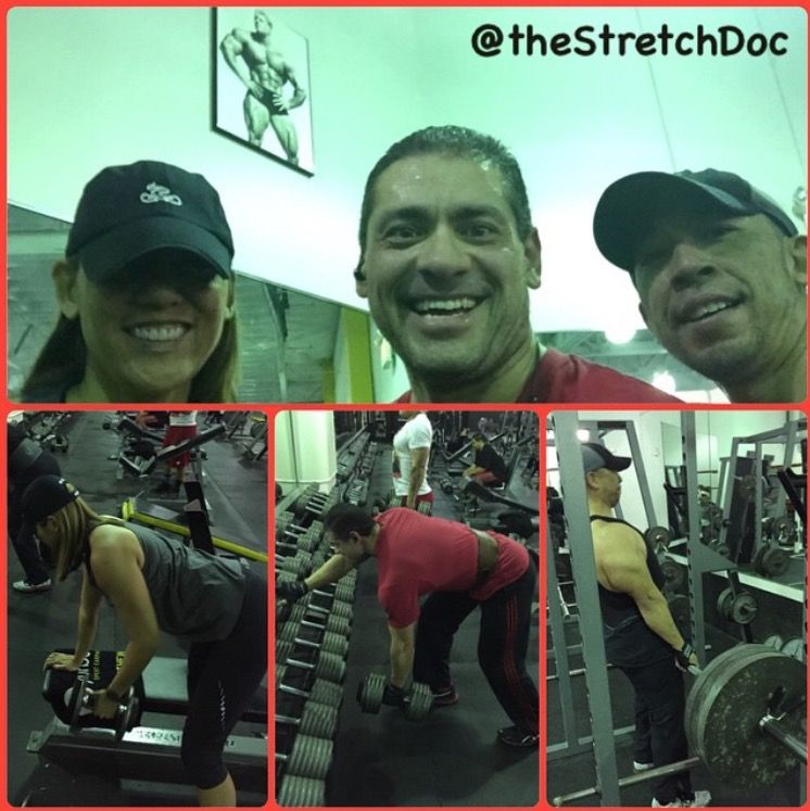 Fun training times in the gym.