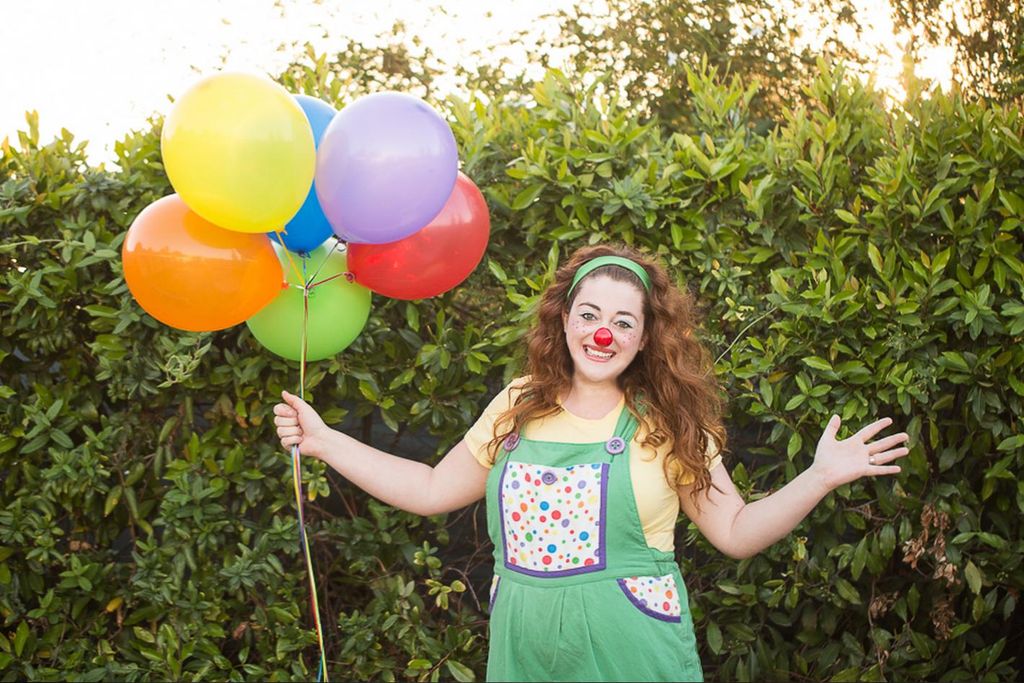 Just clowning around!