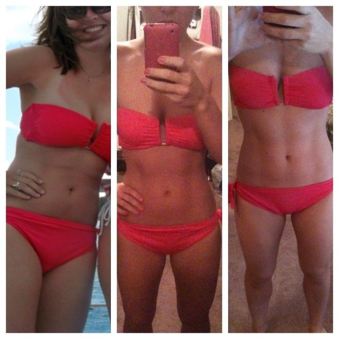 Allison, has dropped 6% body fat and couldn't be h