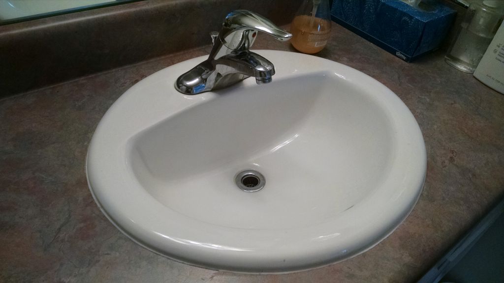 Bathroom sink replacement