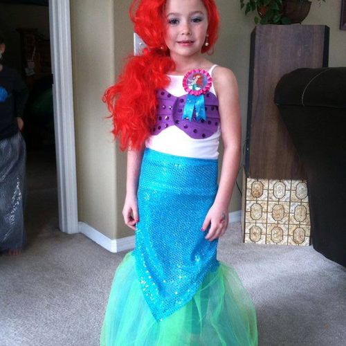 Birthday Girl outfit! Little Mermaid Birthday Part