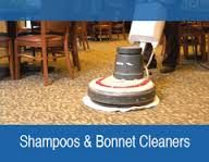 Bonnet carpet cleaning