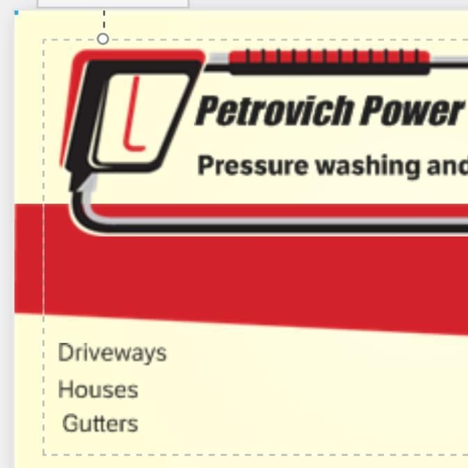 Petrovich power washing