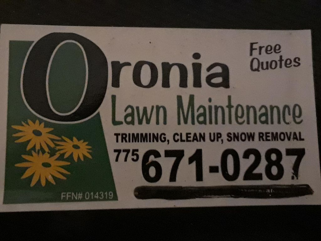 oronia lawn maintenance