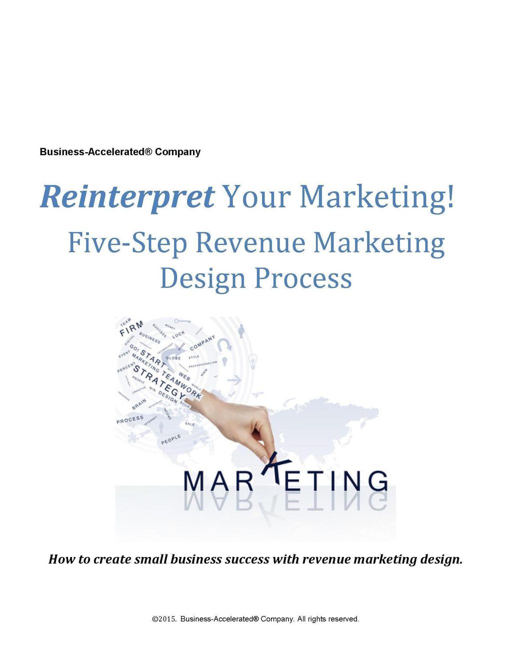 Marketing plans are much like a micro business pla