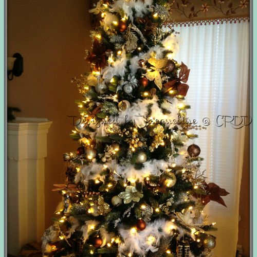 Holiday Decorating - Custom Tree