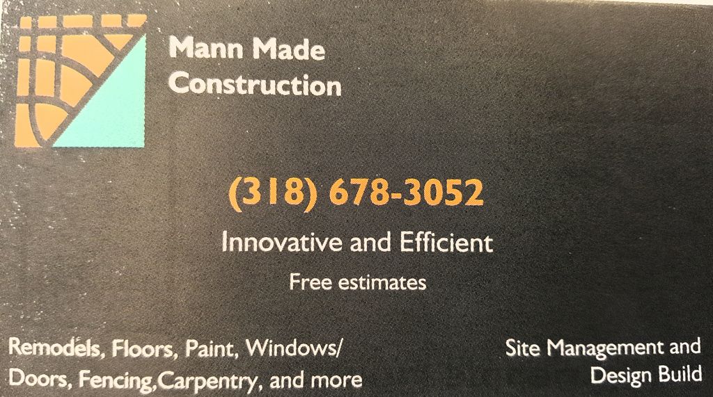Mann Made Construction
