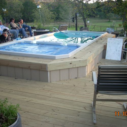 New Pool Deck