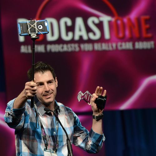 One of the winners of the 2015 Podcast Awards at t