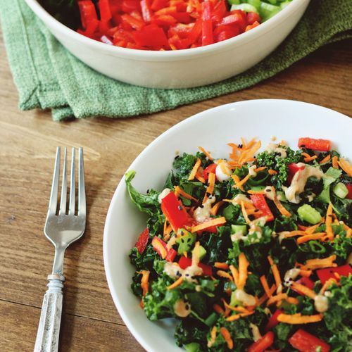 Asian Inspired Kale Salad