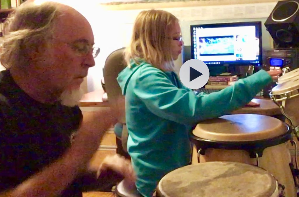 Hand percussion lesson
