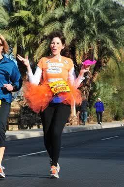Running a marathon 2010