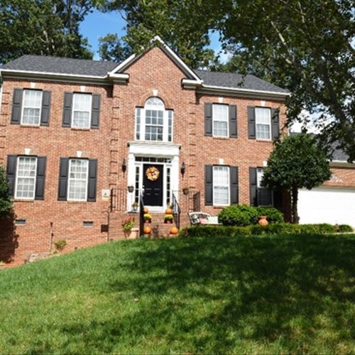 House I listed and sold in Matthews - October 2015