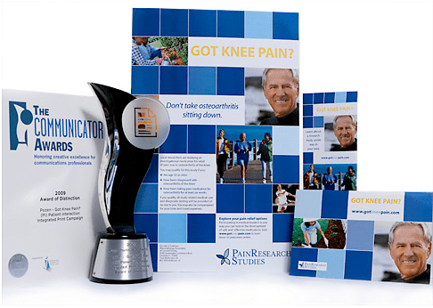 Award winning print campaign for Pozen Pharmaceuti