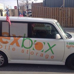 One of four company Flex Box Cars