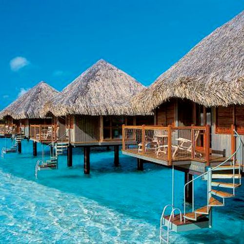 Over the water bungalows