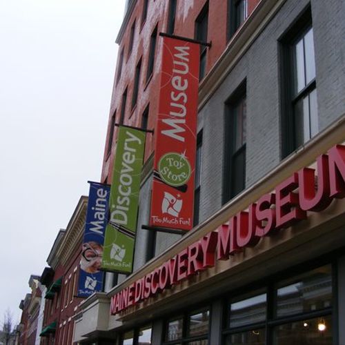 Maine Discover Museum Banners