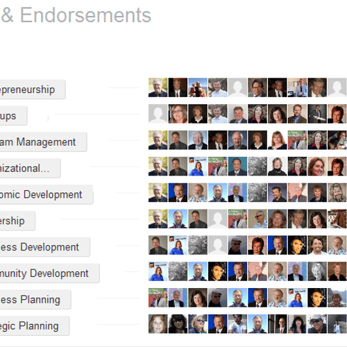Check out my LinkedIn profile for endorsements