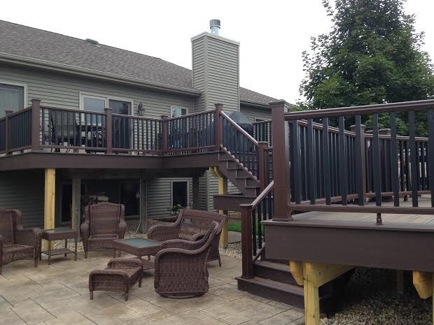 Stamped Concrete Patios & Decks