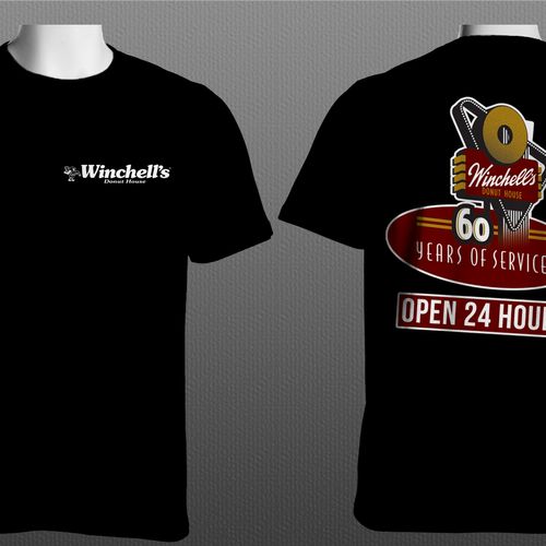 Shirt design for Las Vegas donut shop Winchell's D