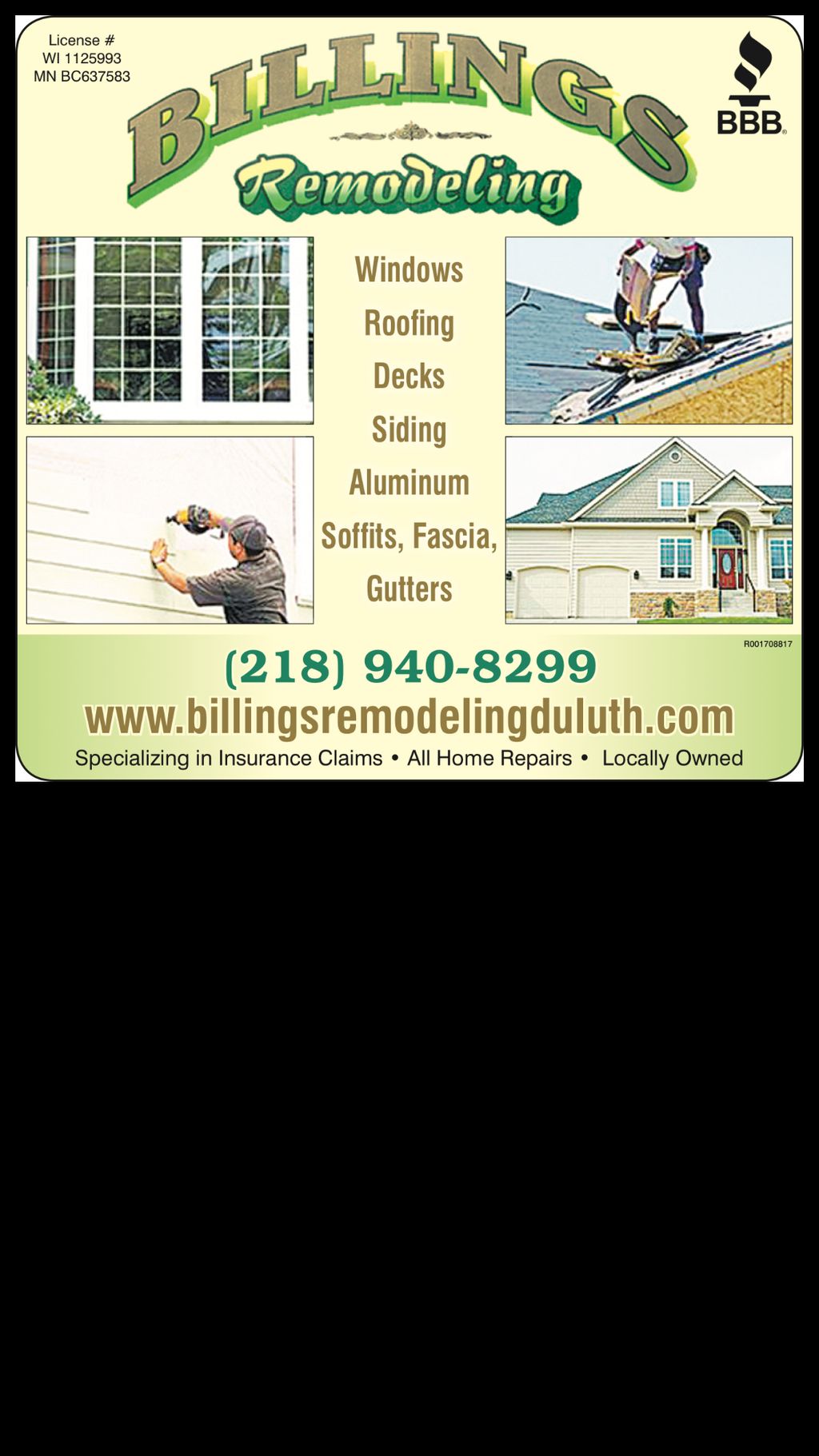 Billings Remodeling Inc.