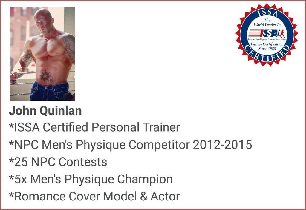 Physique Model & Actor John Joseph Quinlan 2015 Of