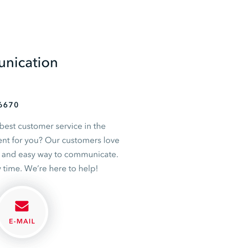 Communicate with us in three different ways: text,