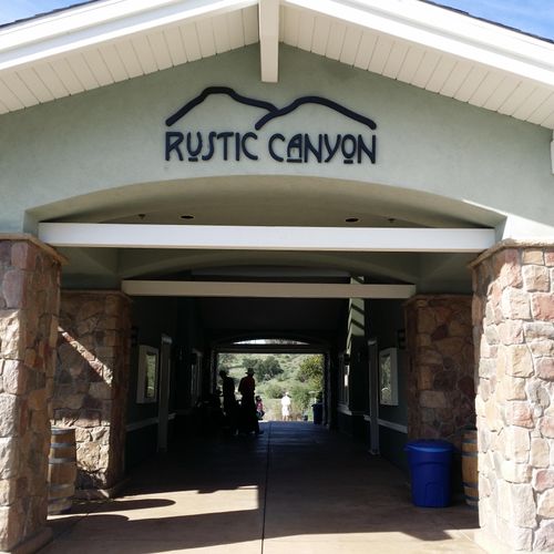 Rustic Canyon Golf Course.