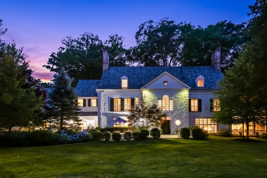 Twilight shoot in Scarsdale NY