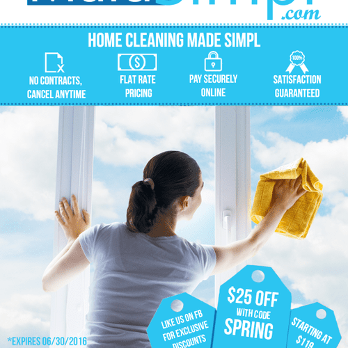 Cleaning made simpl! Illinois' Premiere Home Clean