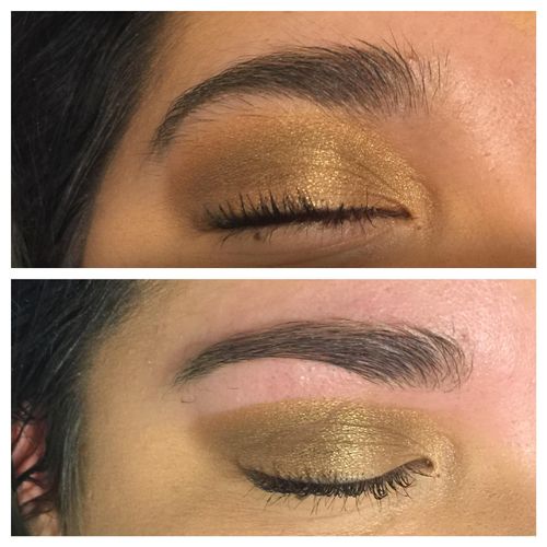 Brow clean up!