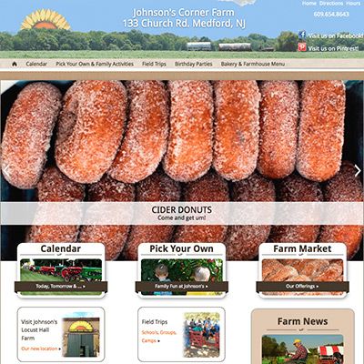 Johnsonsfarm.com - Responsive, WordPress, Hosting,