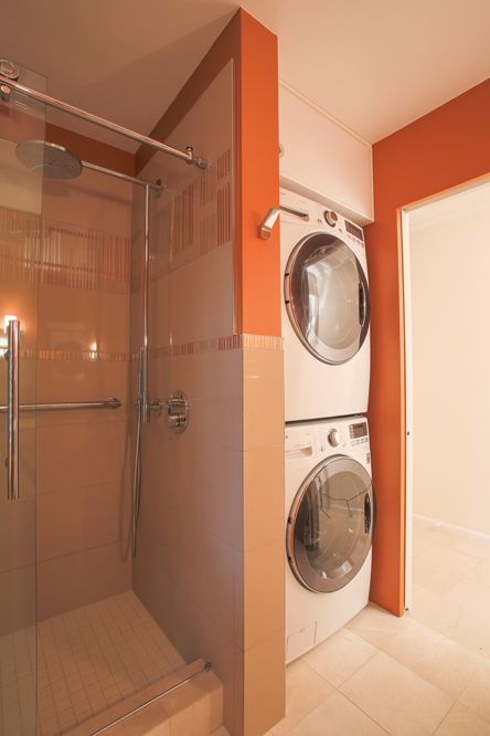 Modern bathroom remodel