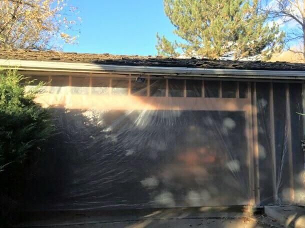 We sealed and protected the garage. 