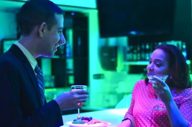 Guests at our bar for cocktail service!