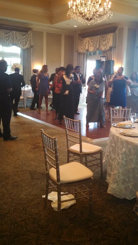 Satterfield and Gaines families getting down on th