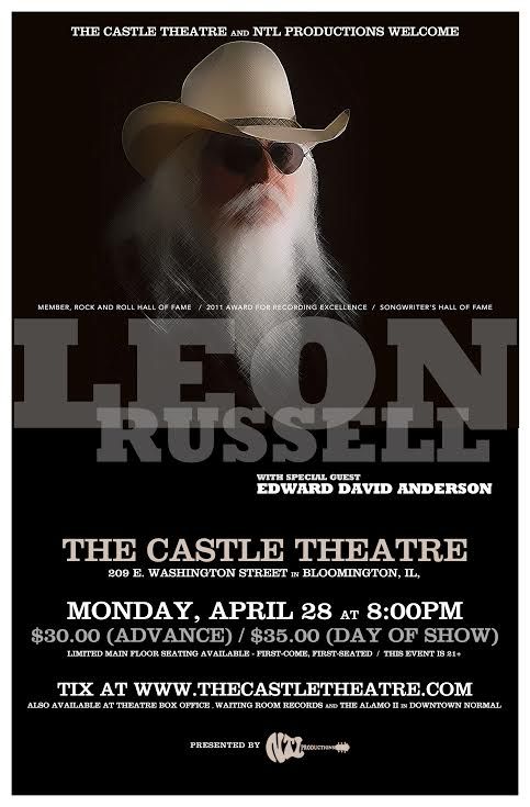 Show with Rock N Roll Hall of Famer, Leon Russel