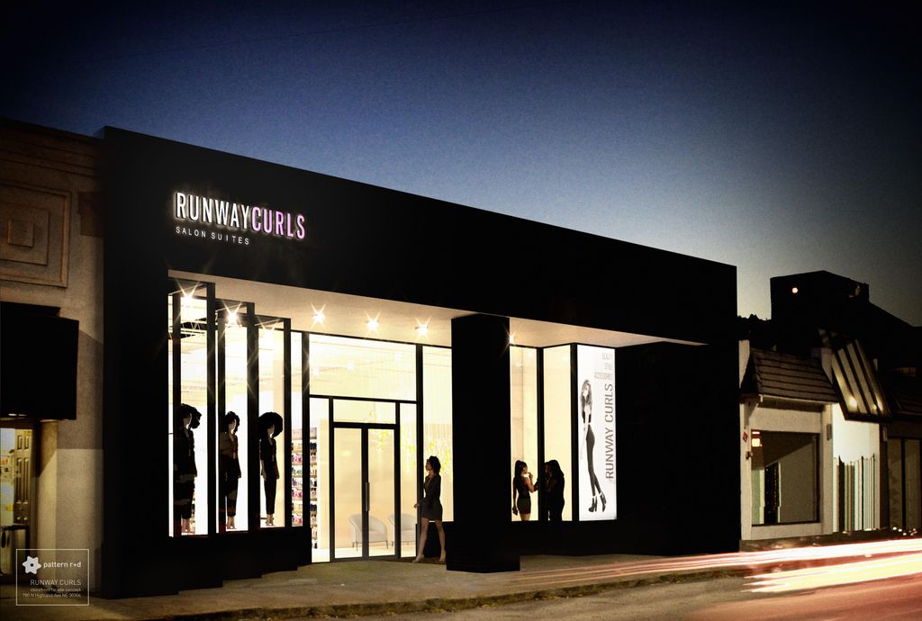 Runway Curls Facade