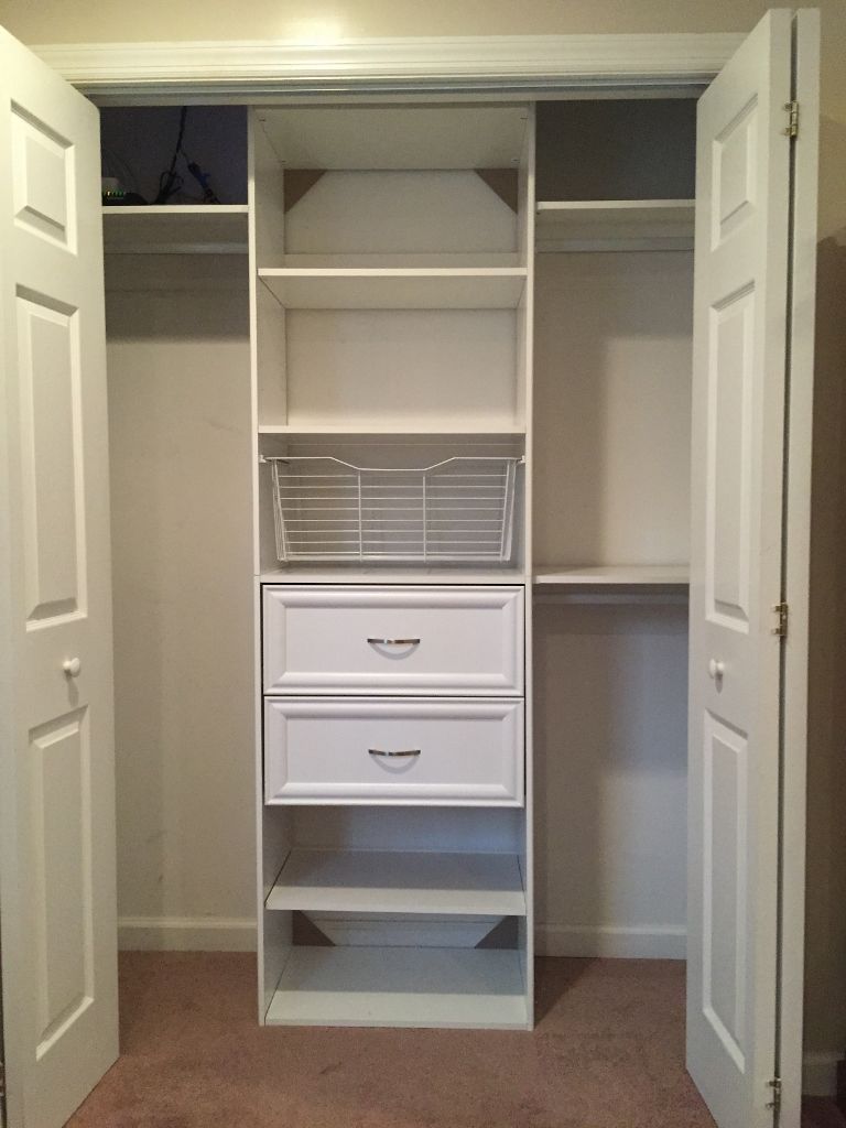Closet system install