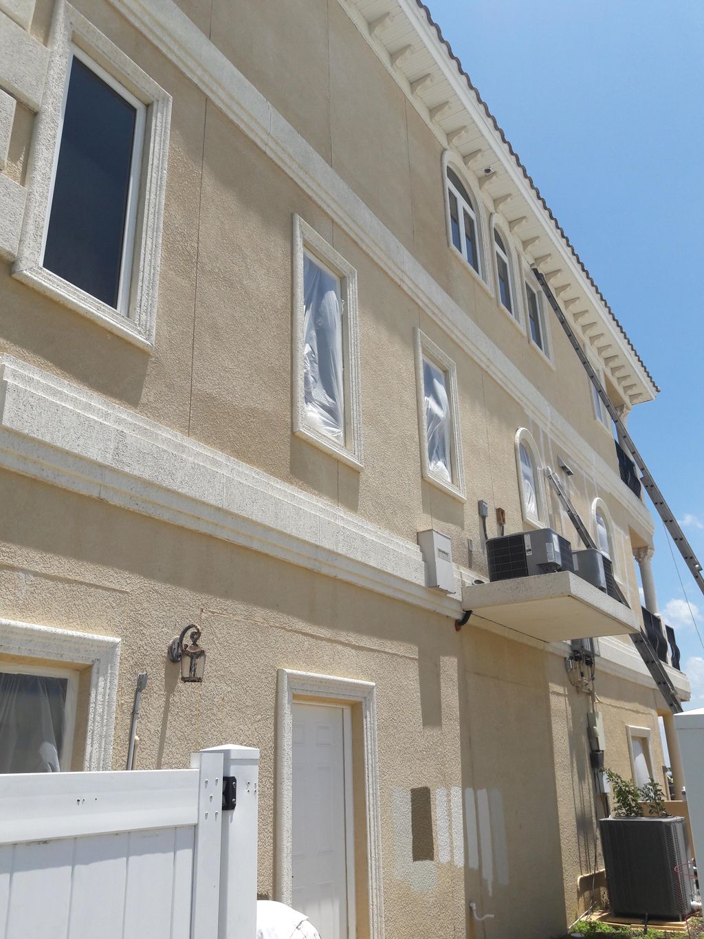 (Before) exterior  painting in st. petersburg area